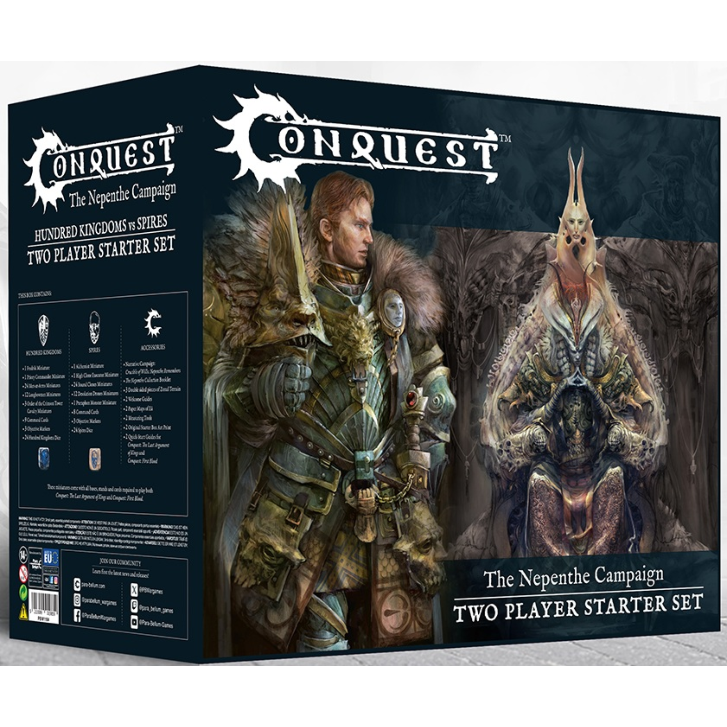 Conquest Two Player Deluxe Starter Set The Nepenthe Campaign